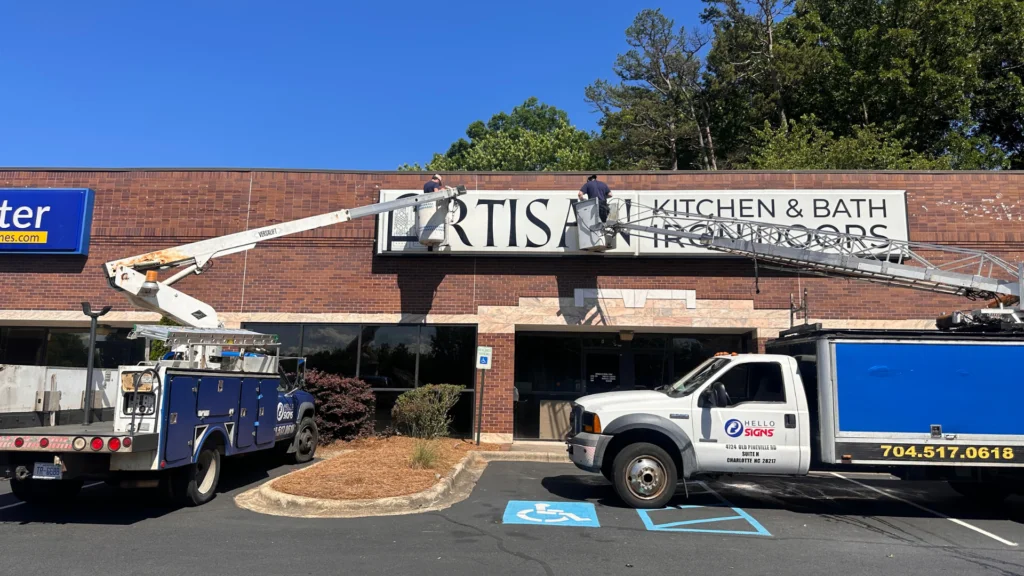 signs repair